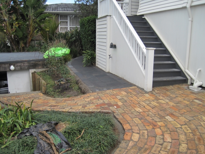 Path and Courtyard Landscaping in Remuera, Auckland